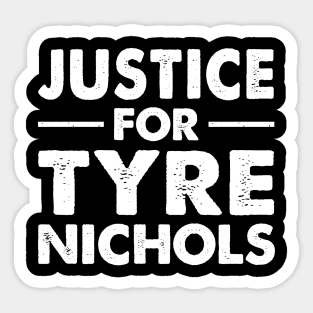 Justice for Tyre Nichols Sticker